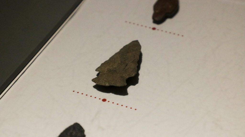 Close-up to an arrow